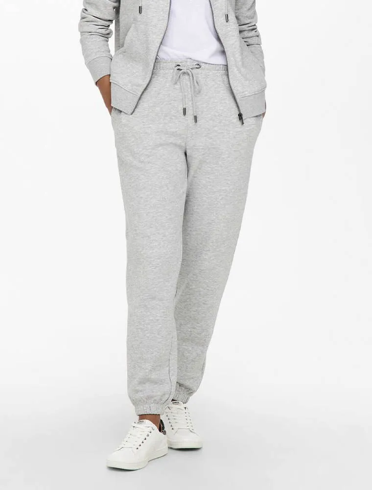 Pantalone In Felpa Sport Only - Light Grey Melange