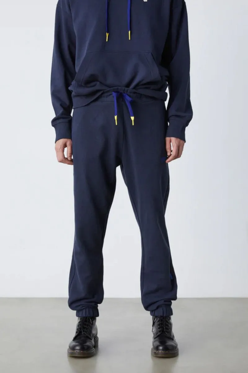 Pantalone in felpa uomo Blu