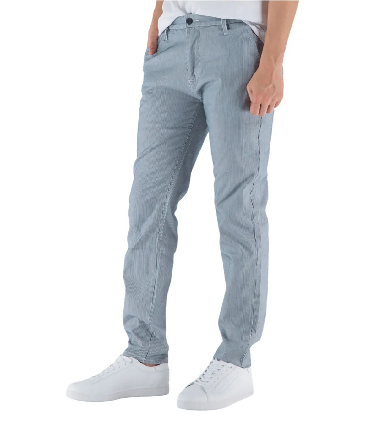 Pantalone Uomo a righe Guess