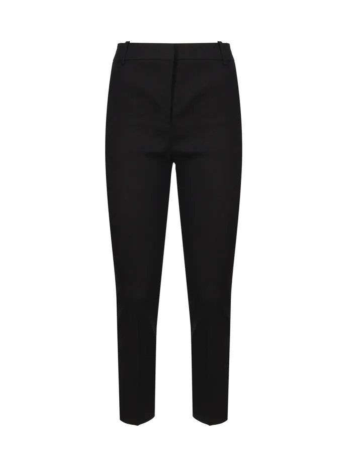 PANTALONI A SIGARETTE-FIT PUNTO STOFFA