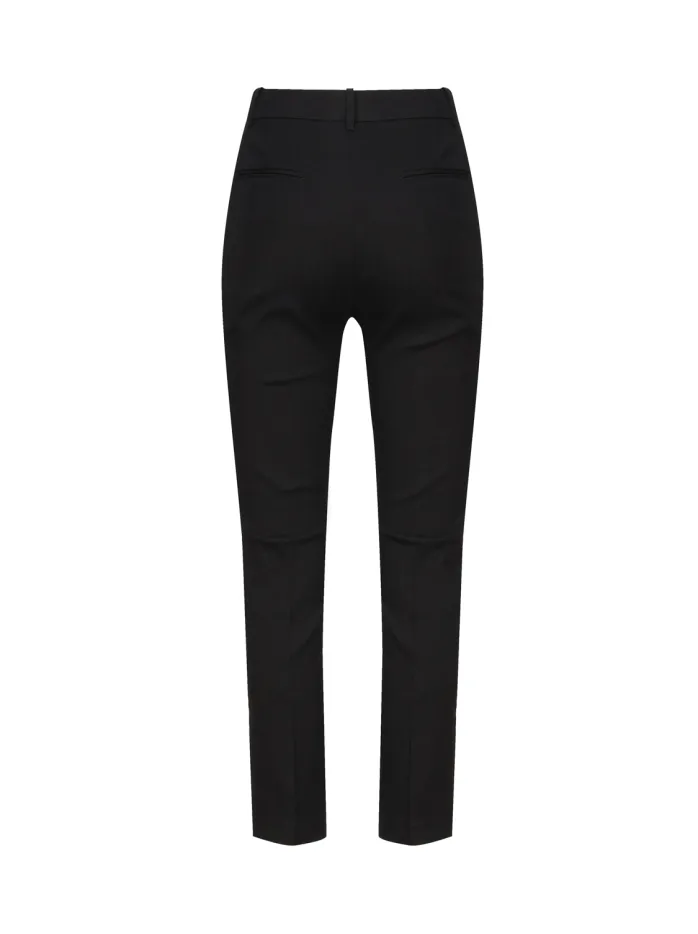 PANTALONI A SIGARETTE-FIT PUNTO STOFFA