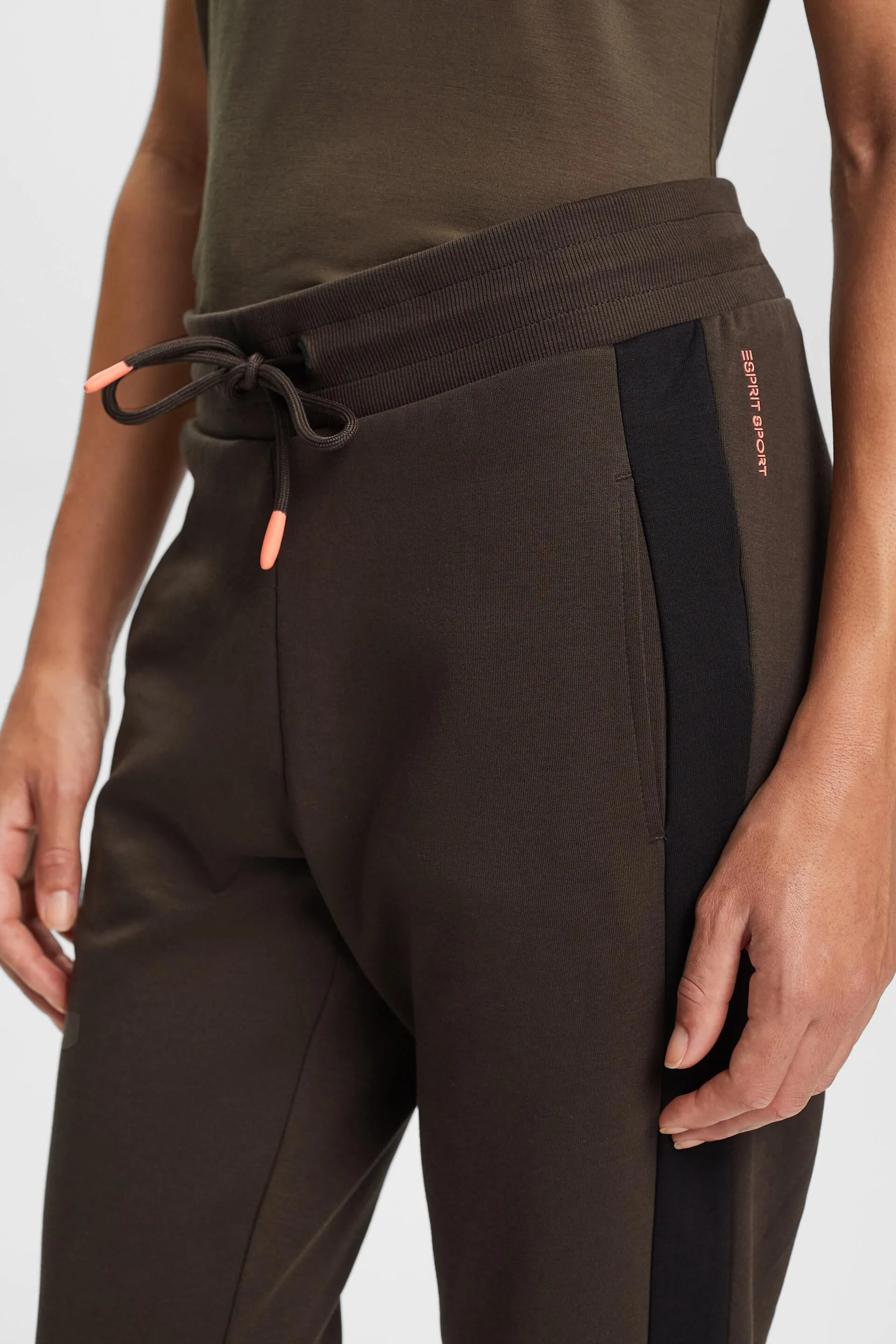 Pantaloni da jogging stretti in misto cotone