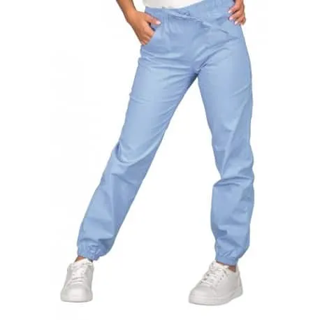 Pantaloni sanitari Isacco azzurri 044042F