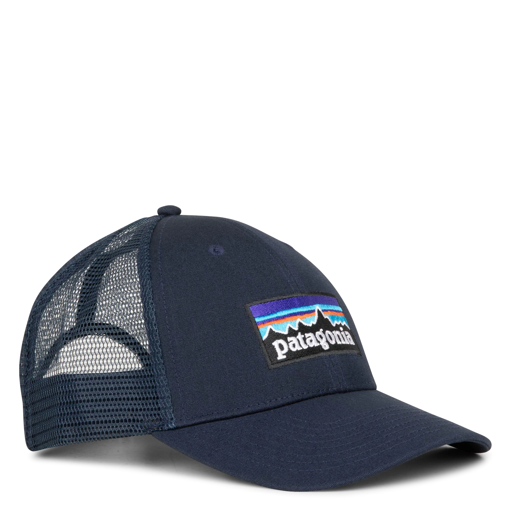  PATAGONIA   Cappellino ricamato in cotone e mesh | Blu