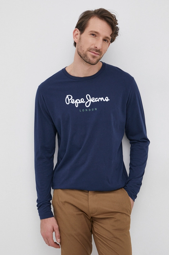 Pepe Jeans top a maniche lunghe in cotone EGGO LONG N
