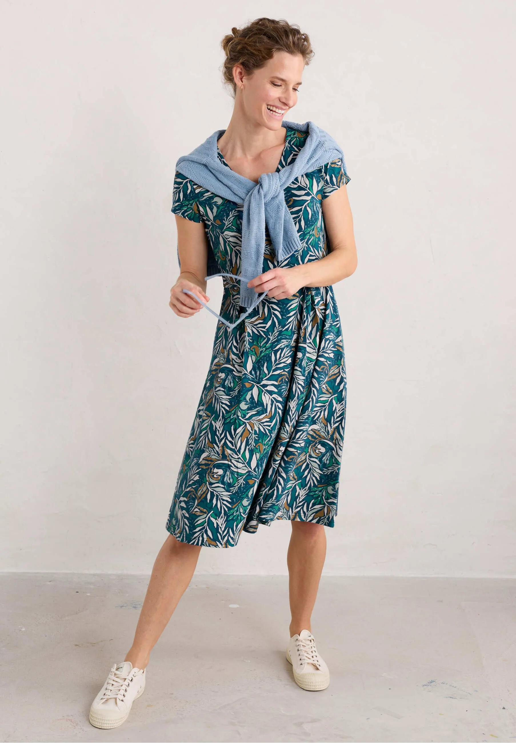 PIER VIEW KNEE LENGTH  - Vestito di maglina