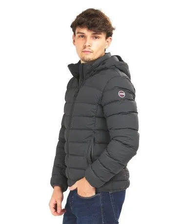 Piumino Casual Cappuccio Staccabile Elasticizzato