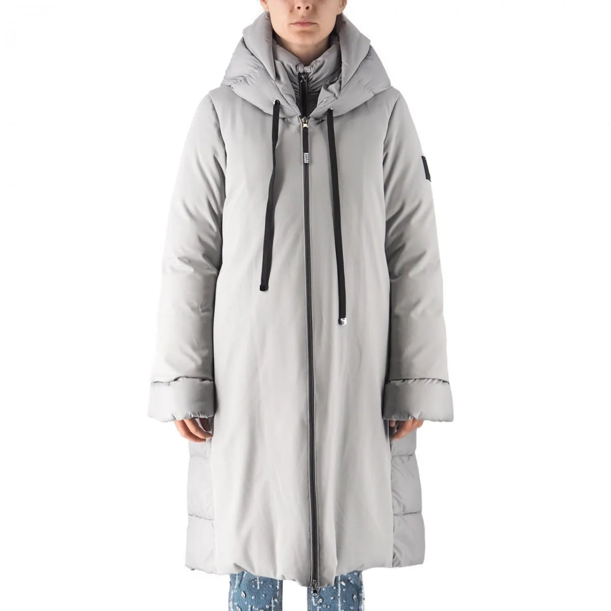 Piumino Con Pettorina Urban Grigio
