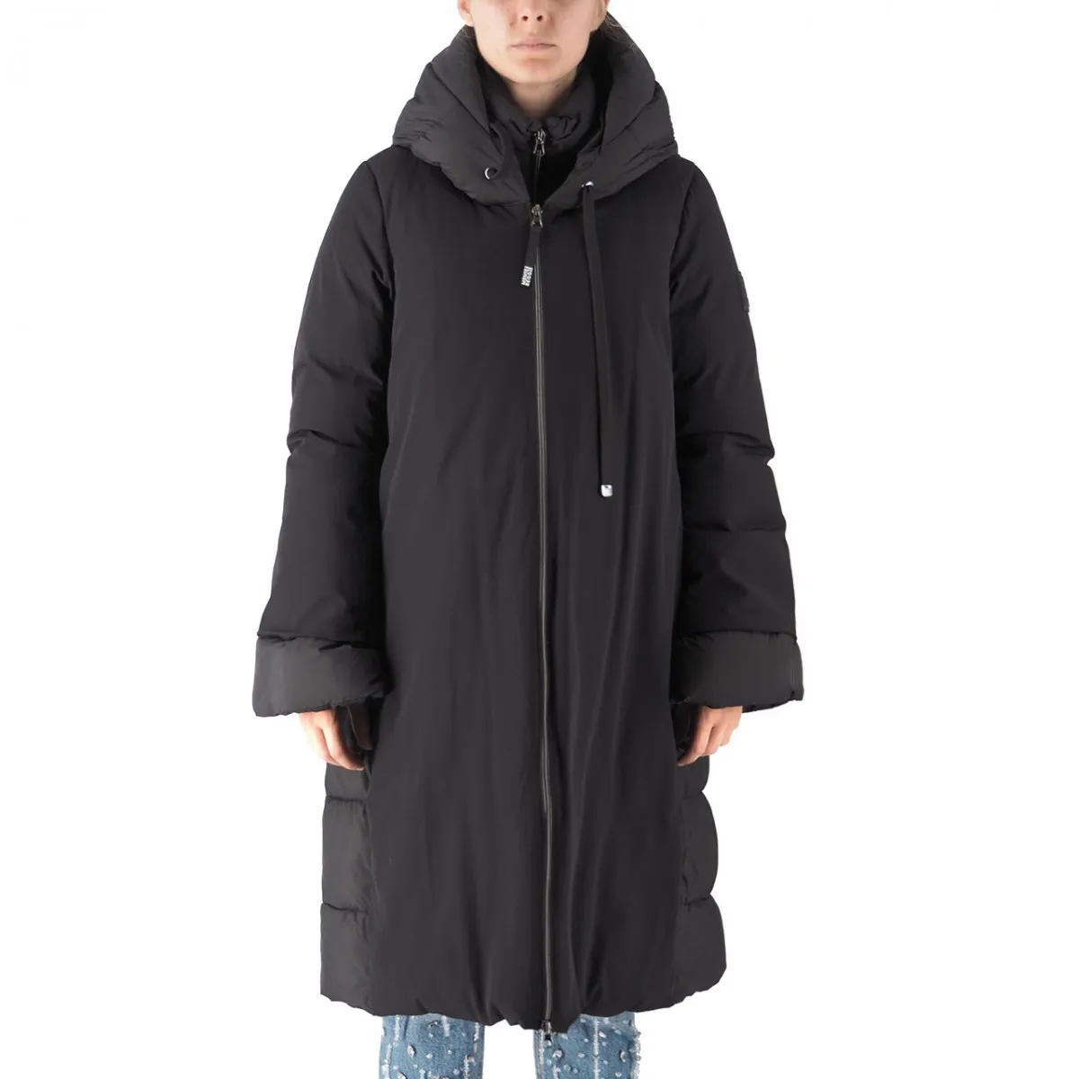 Piumino Con Pettorina Urban Nero