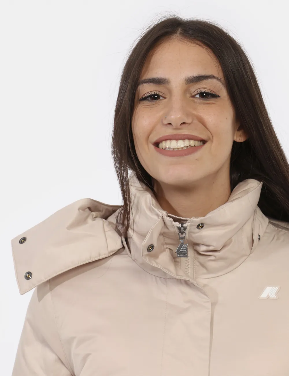 Piumino K-Way Beige