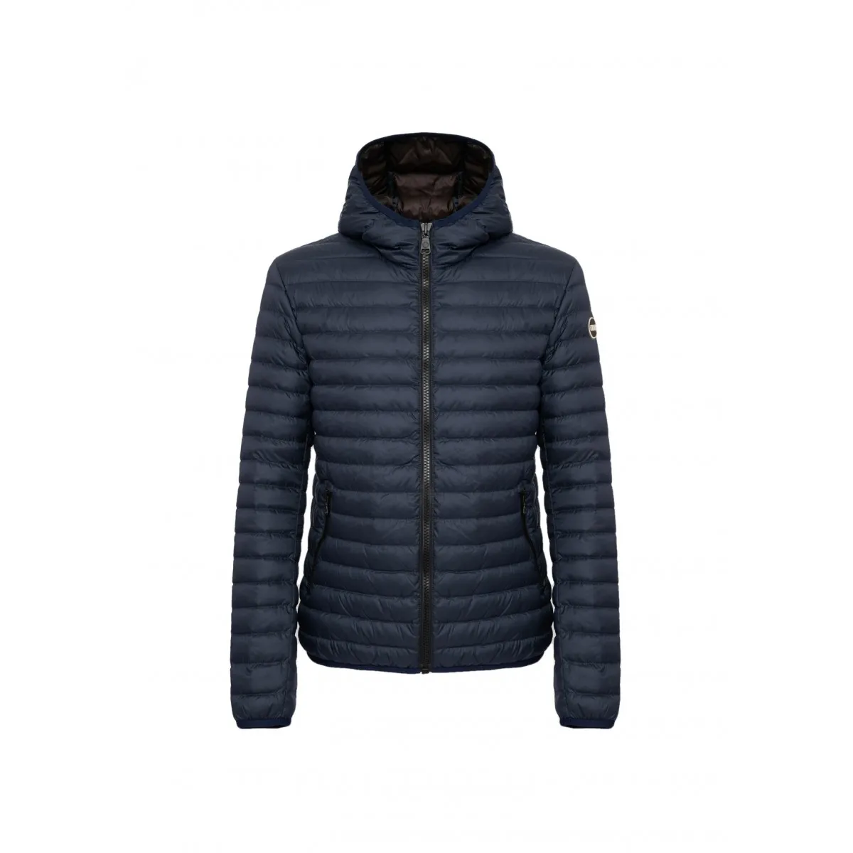 Piumino Leggero Con Cappuccio, Blu