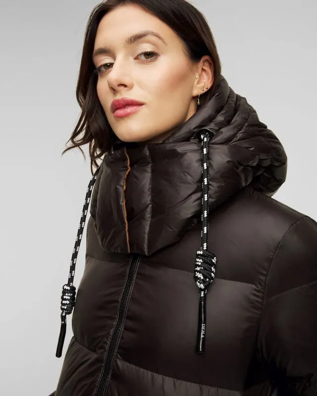 Piumino nero da donna Deha