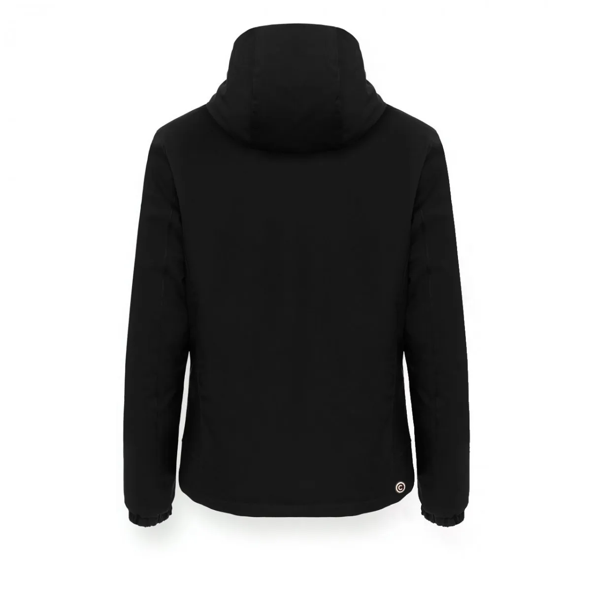 Piumino Opaco Con Cappuccio, Nero