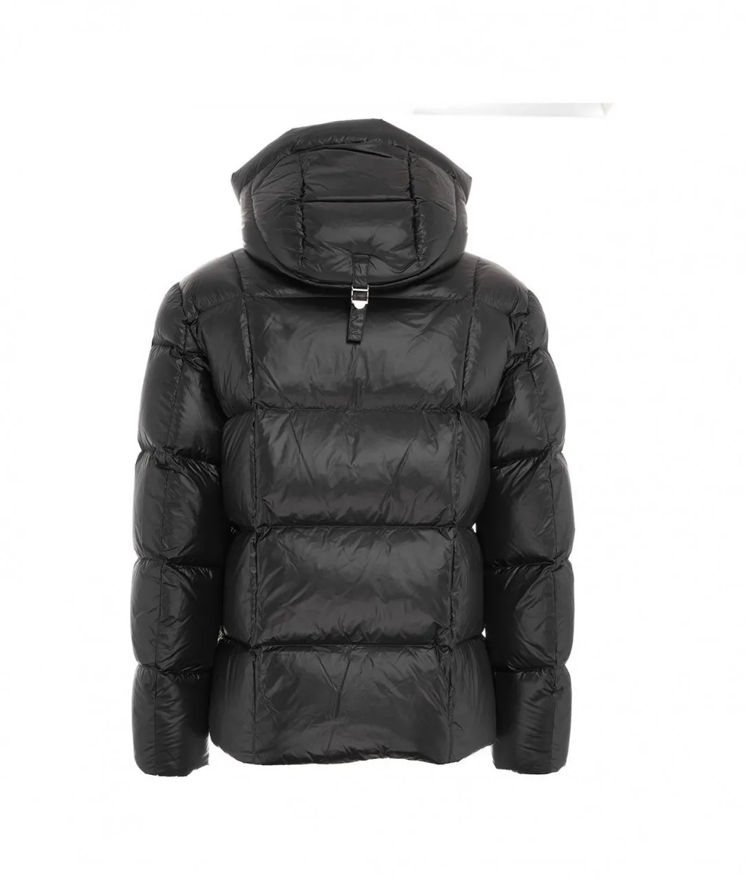 Piumino puffer trapuntato nero nero