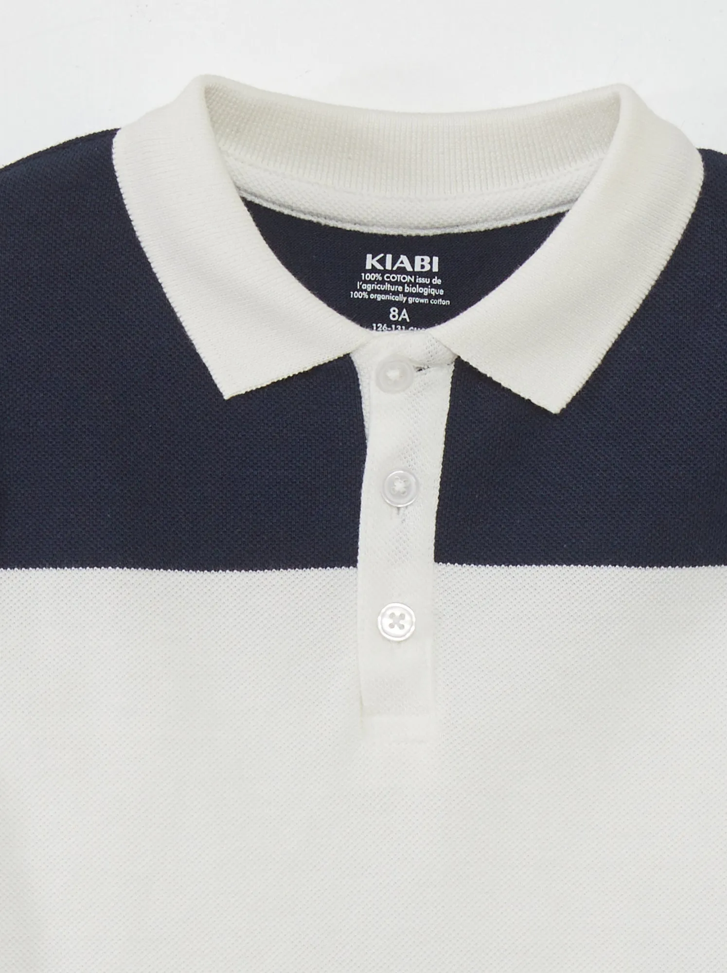 Polo a righe - BLU