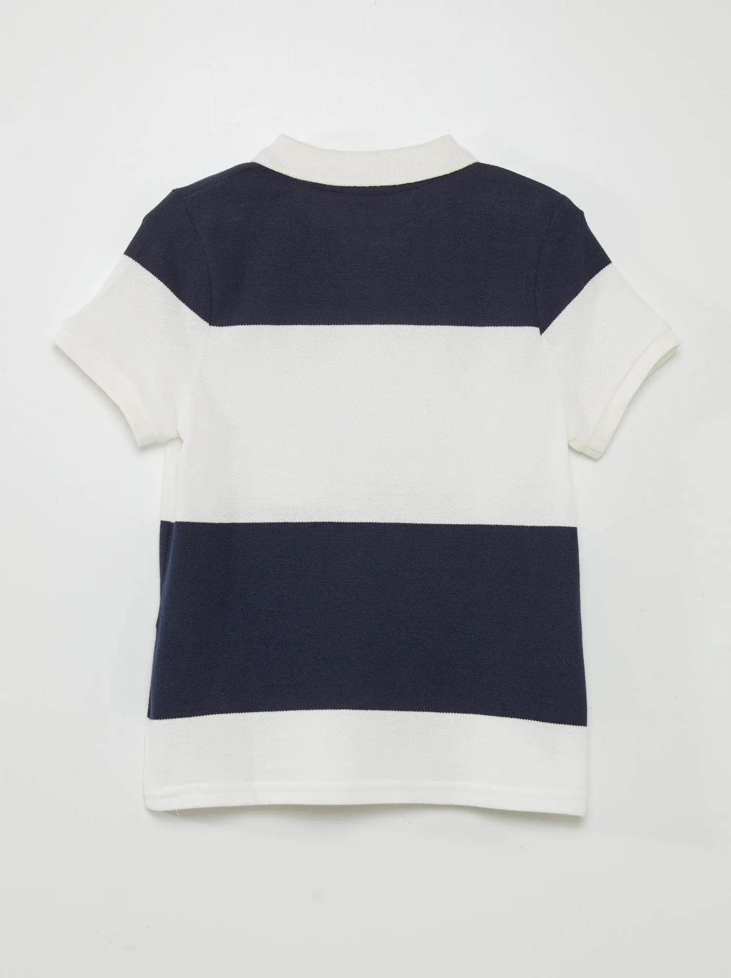 Polo a righe - BLU