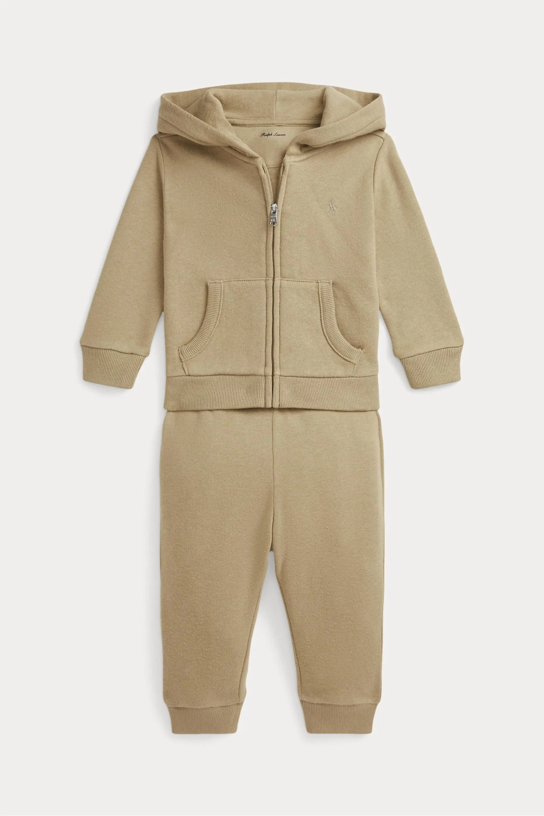 Polo Ralph Lauren Baby Fleece Zip Felpa con cappuccio & Jogger Set    