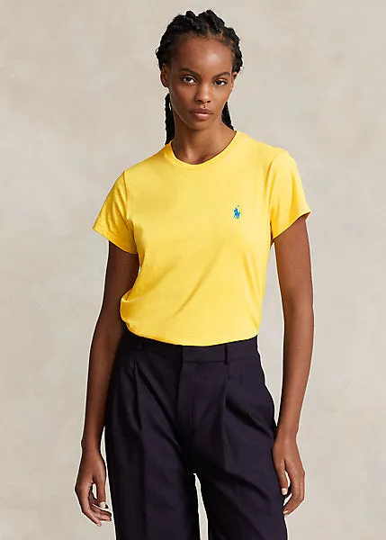 POLO RALPH LAUREN Maglietta girocollo in jersey di cotone