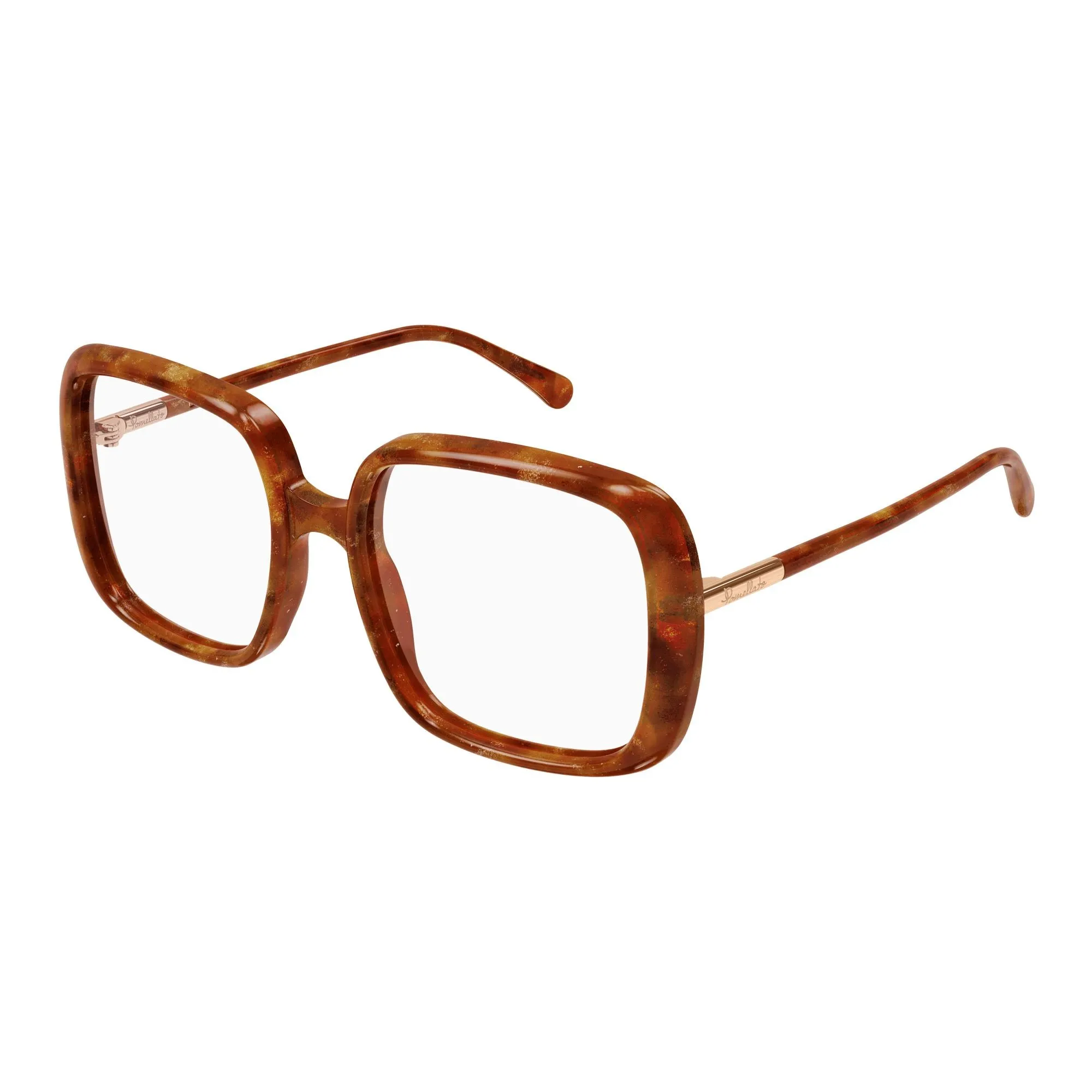   Pomellato PM0117O - 002 L'avana | Occhiale Da Vista Donna 