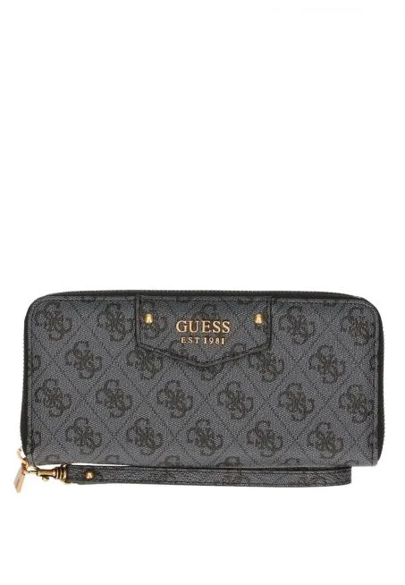 Portafoglio Guess Eco Brenton ESB839046 Coal Logo