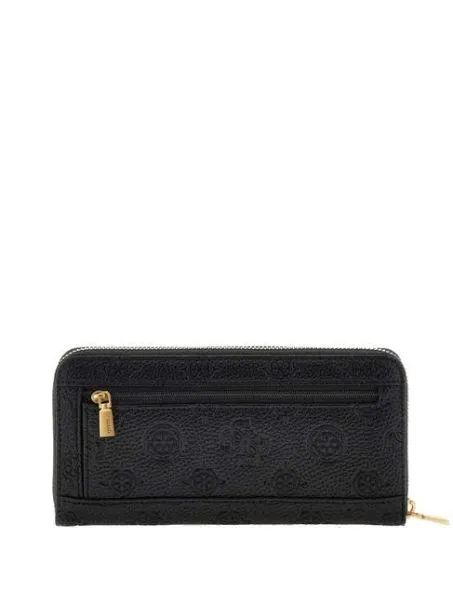 Portafoglio Simil Pelle Guess Izzy Peony SLG PD920946 Black Logo