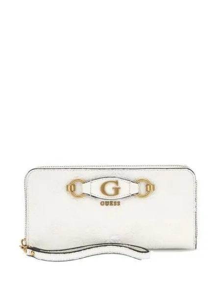 Portafoglio Simil Pelle Guess Izzy Peony SLG PD920946 Stone Logo