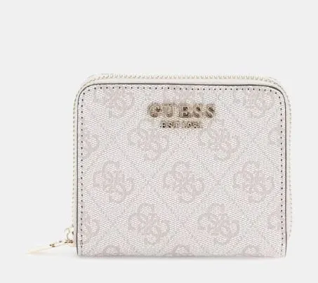 Portafoglio Simil Pelle Guess Laurel SLG SD850037 Bianco