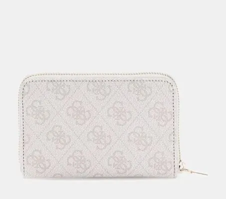 Portafoglio Simil Pelle Guess Laurel SLG SD850040 Bianco
