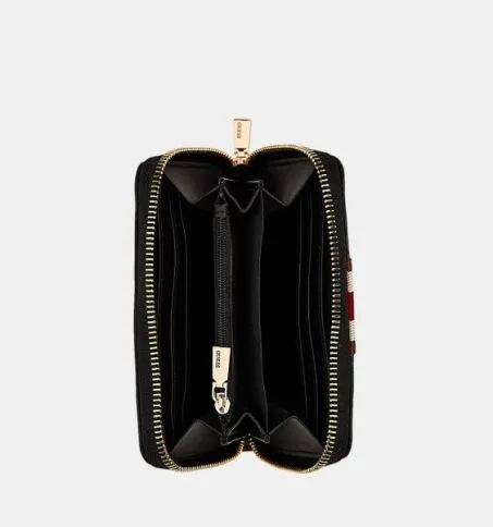 Portafoglio Simil Pelle Guess Nelka VG930740 Nero