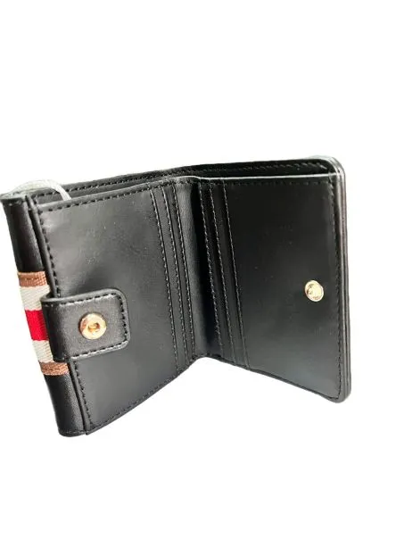 Portafoglio Simil Pelle Guess Nelka VG930744 Nero