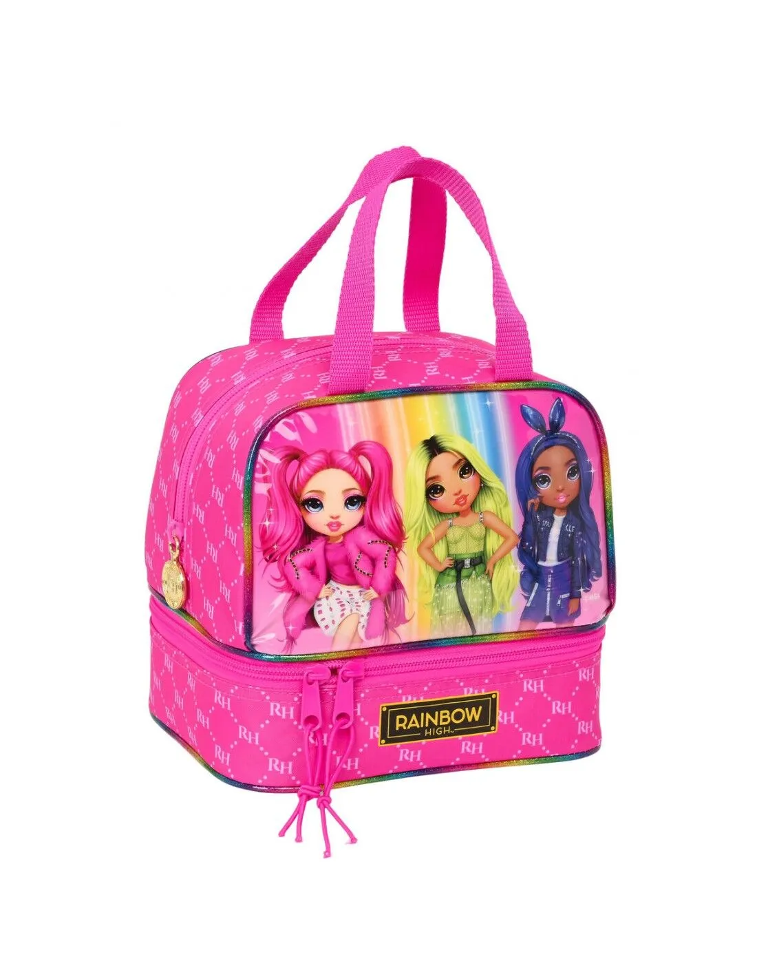 Portamerenda Rainbow High Fucsia (20 x 20 x 15 cm)