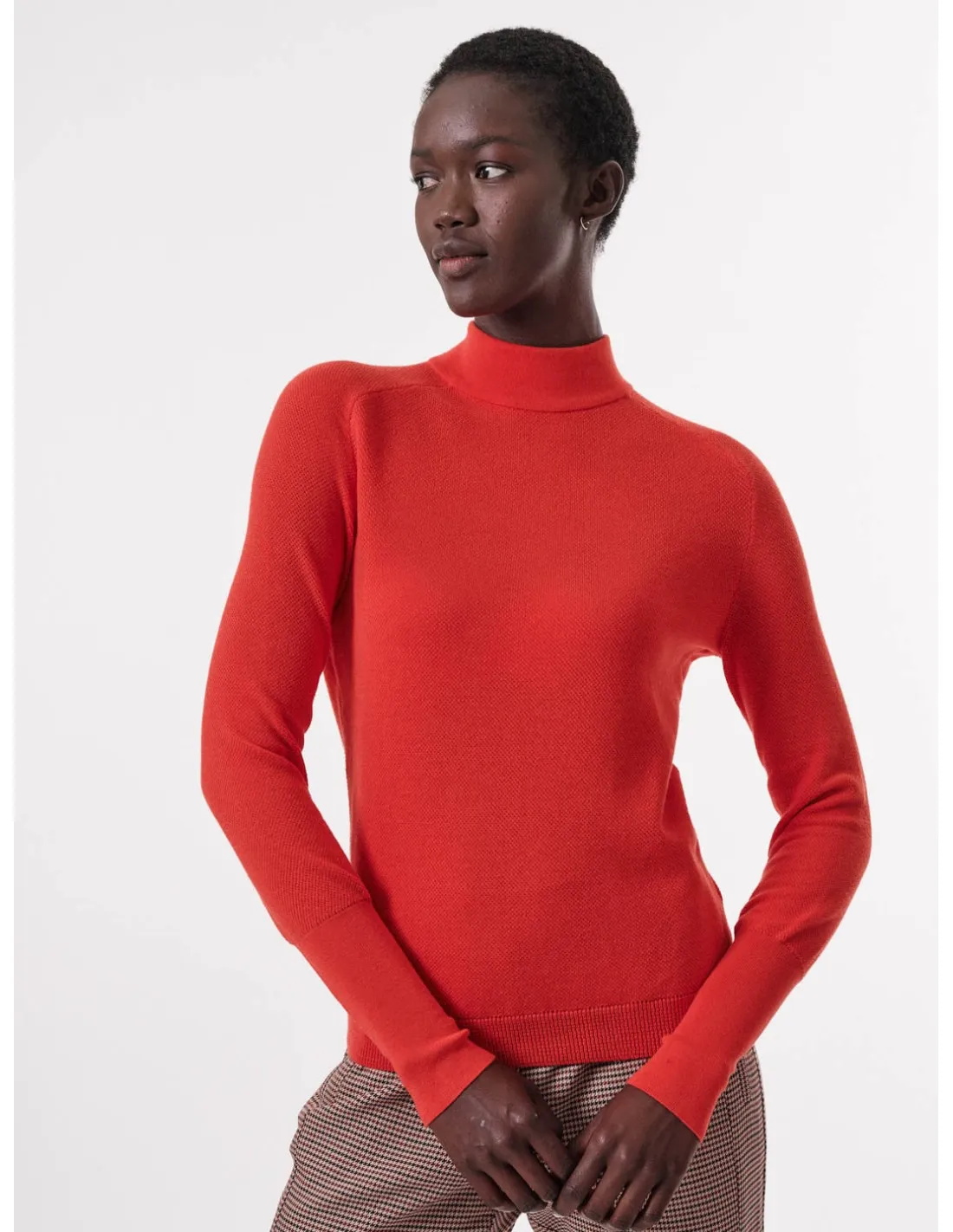 PULL LUPETTO IN COTONE BIOLOGICO TRICOT