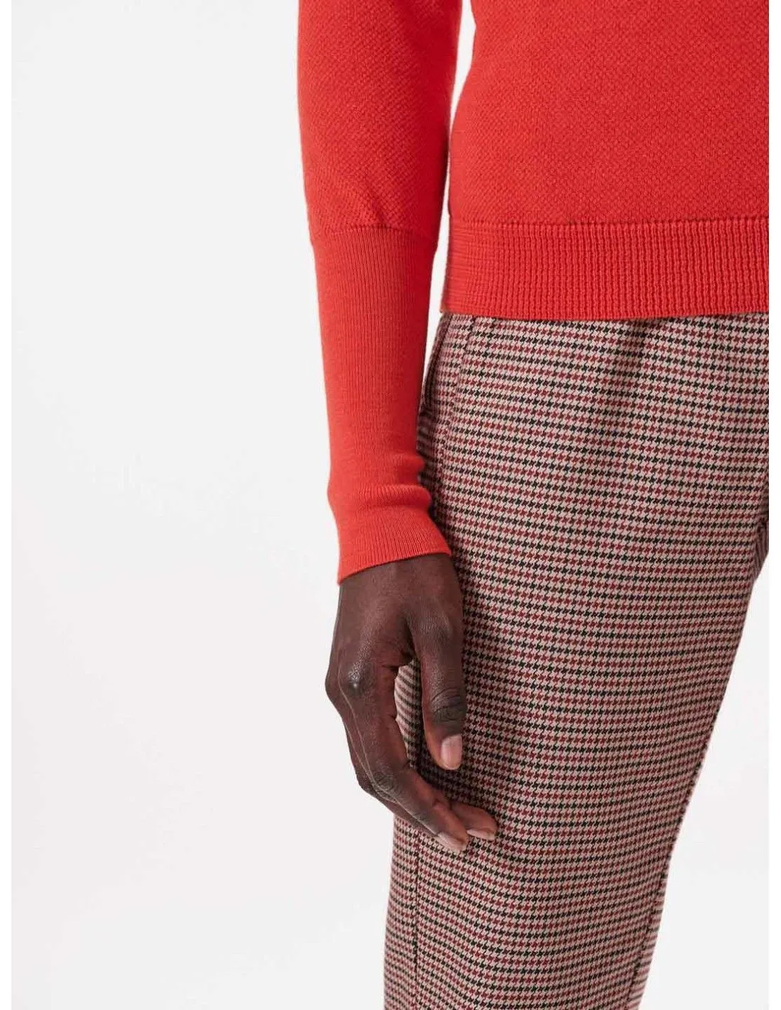 PULL LUPETTO IN COTONE BIOLOGICO TRICOT