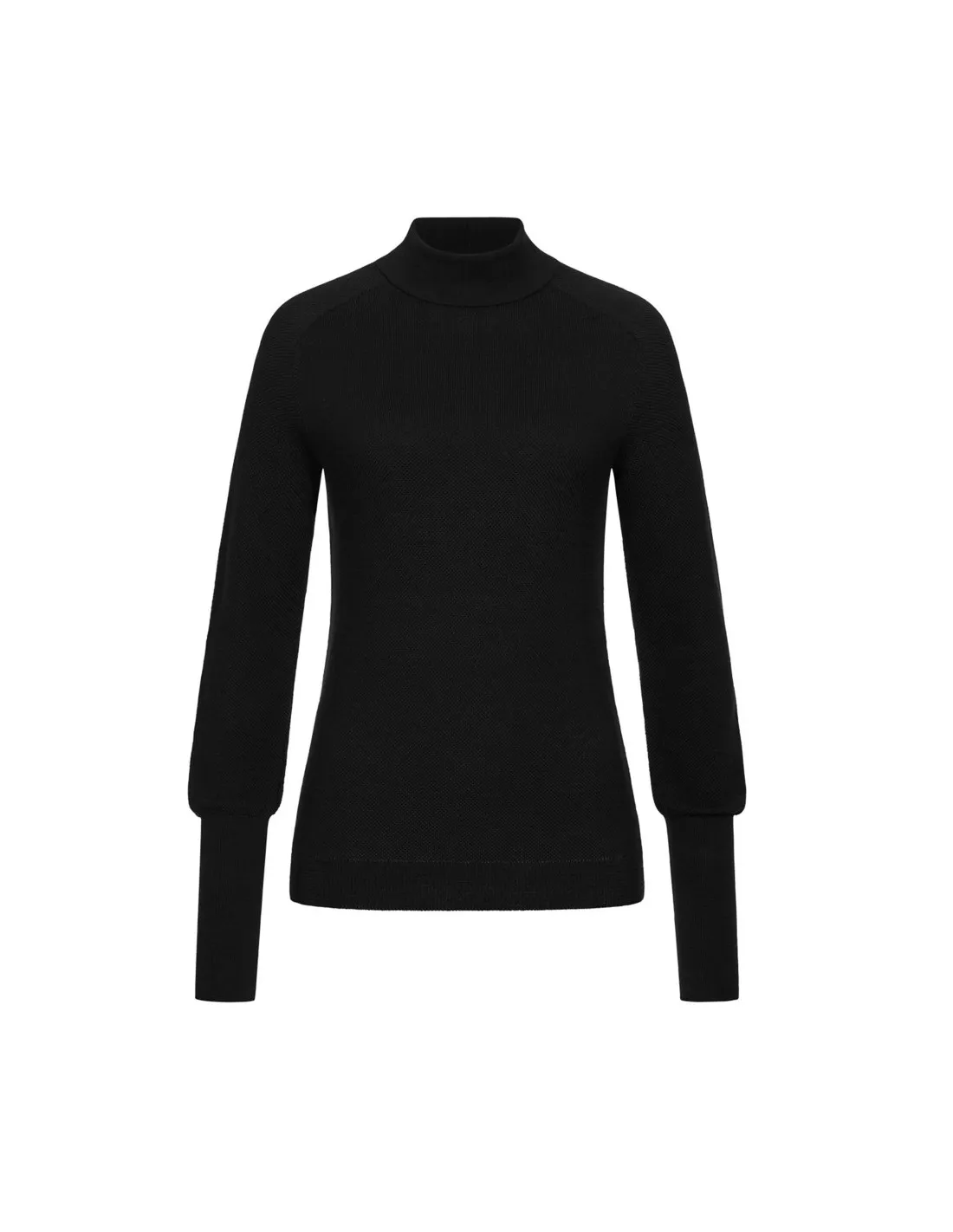 PULL LUPETTO IN COTONE BIOLOGICO TRICOT