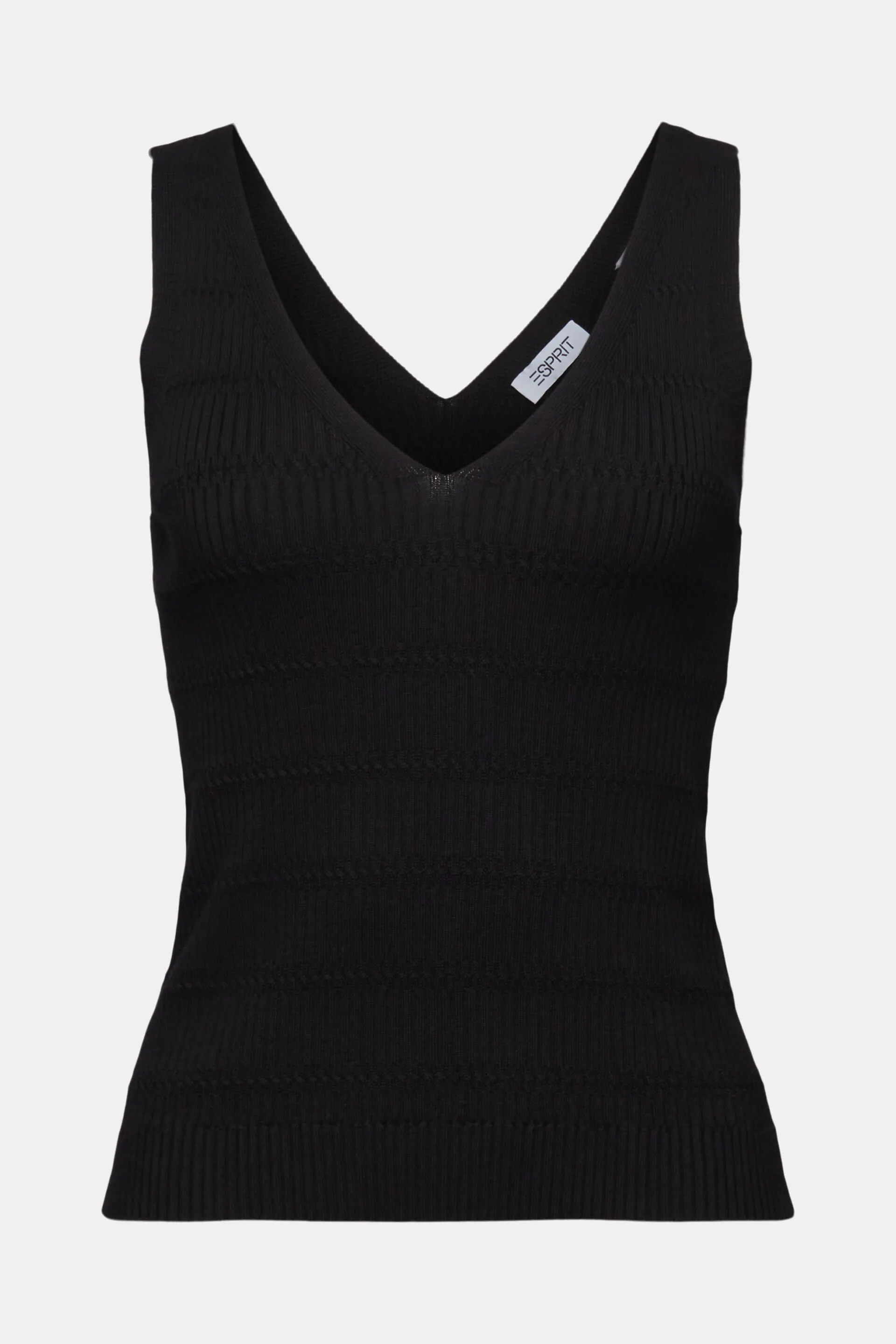 Pullover senza maniche con scollo a V