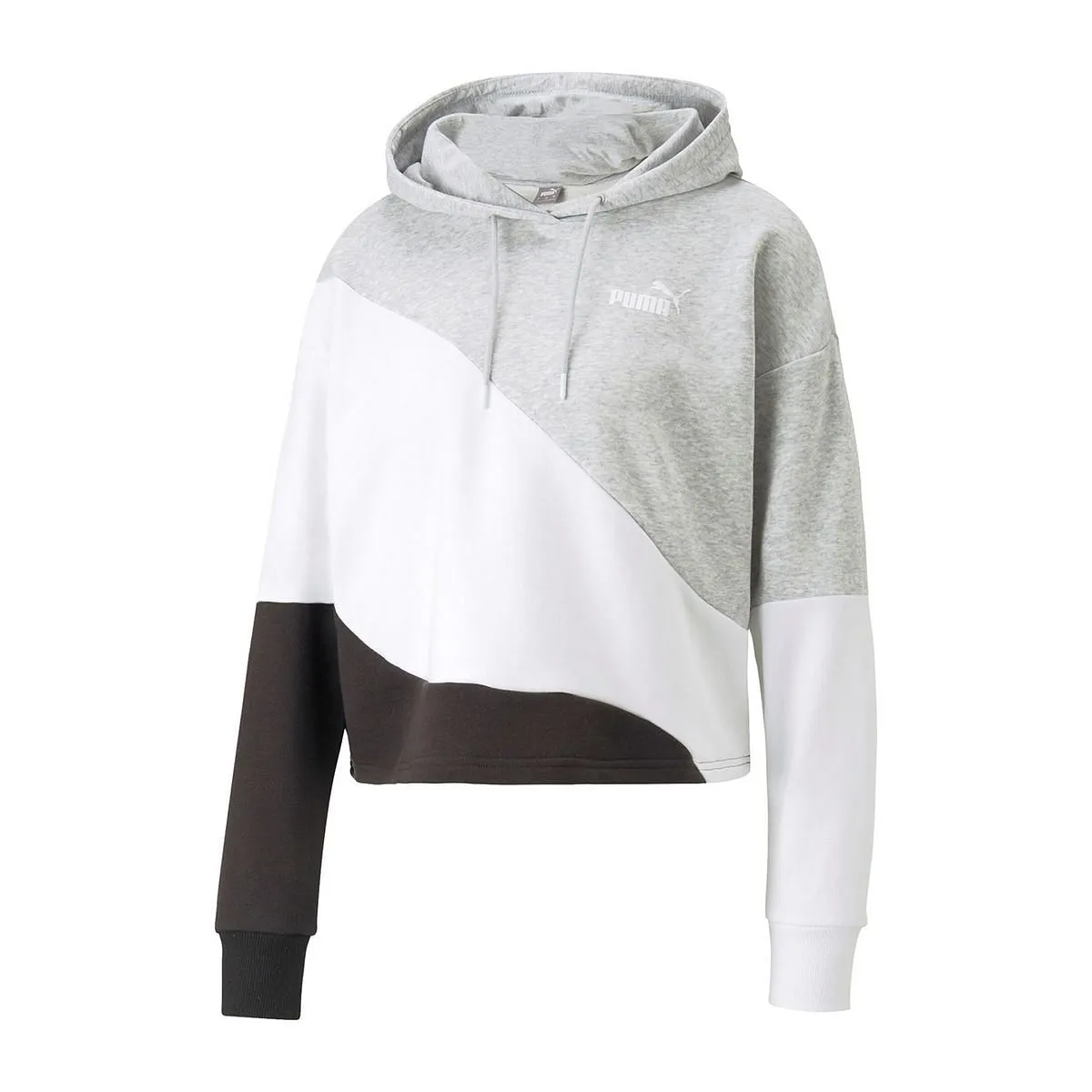      PUMA FELPA CON CAPPUCCIO POWER CAT DONNA  