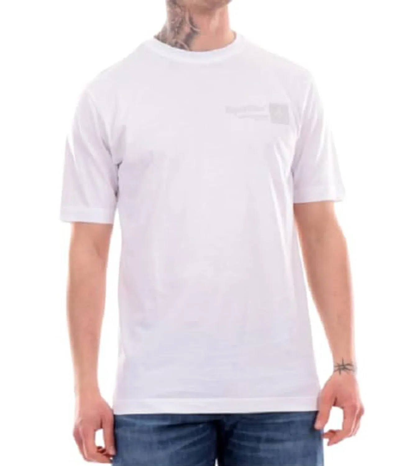 Refrigiwear T-shirt Uomo Mod. BLANCO JE9101 A00010 White