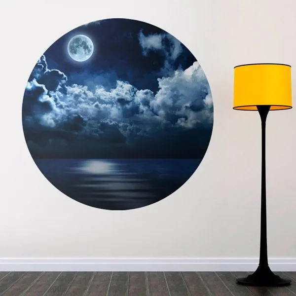 Riflessione della Luna - ADESIVI MURALI