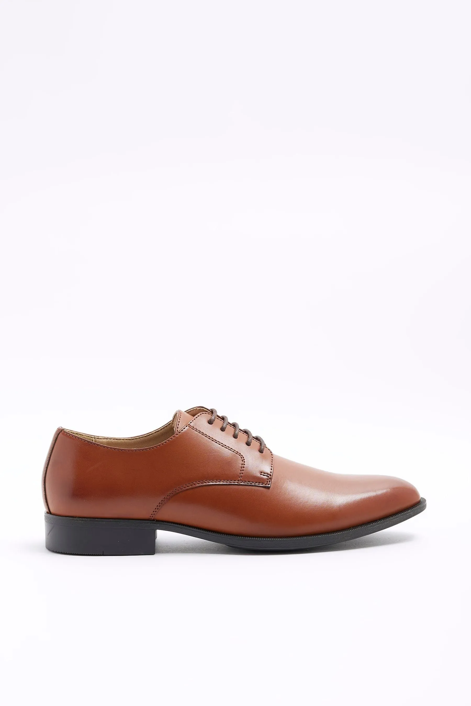 River Island Formale Point - Scarpe Derby brogue Pizzo in pelle