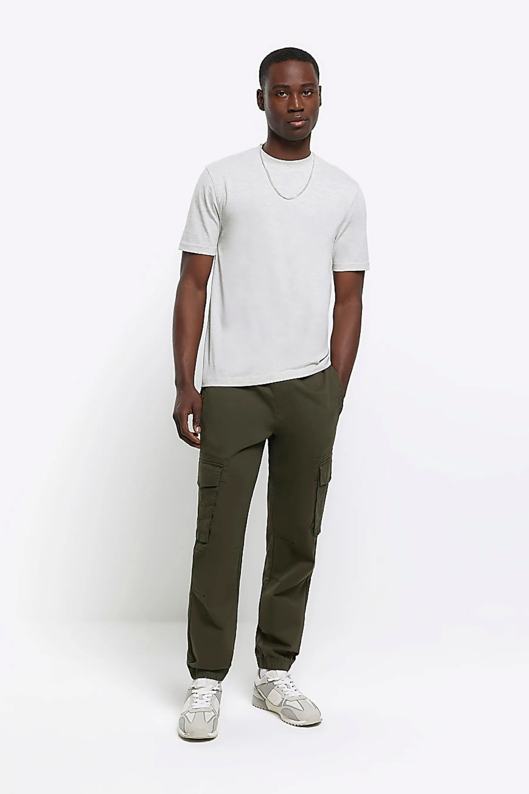 River Island - T-shirt Vestibilità attillata / Slim