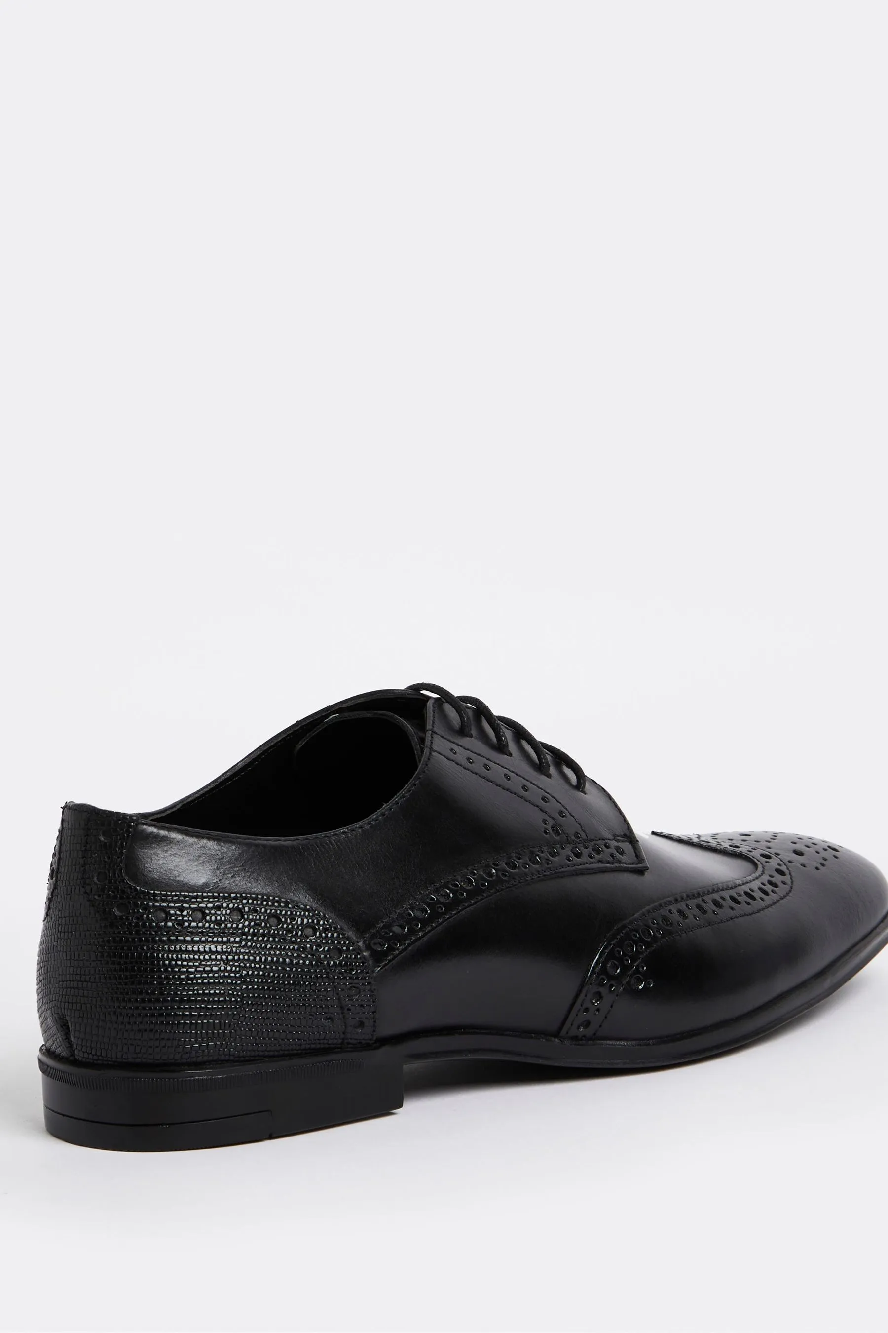 River Island Vestibilità ampia Pizzo Up - Scarpe Derby con stampa brogue
