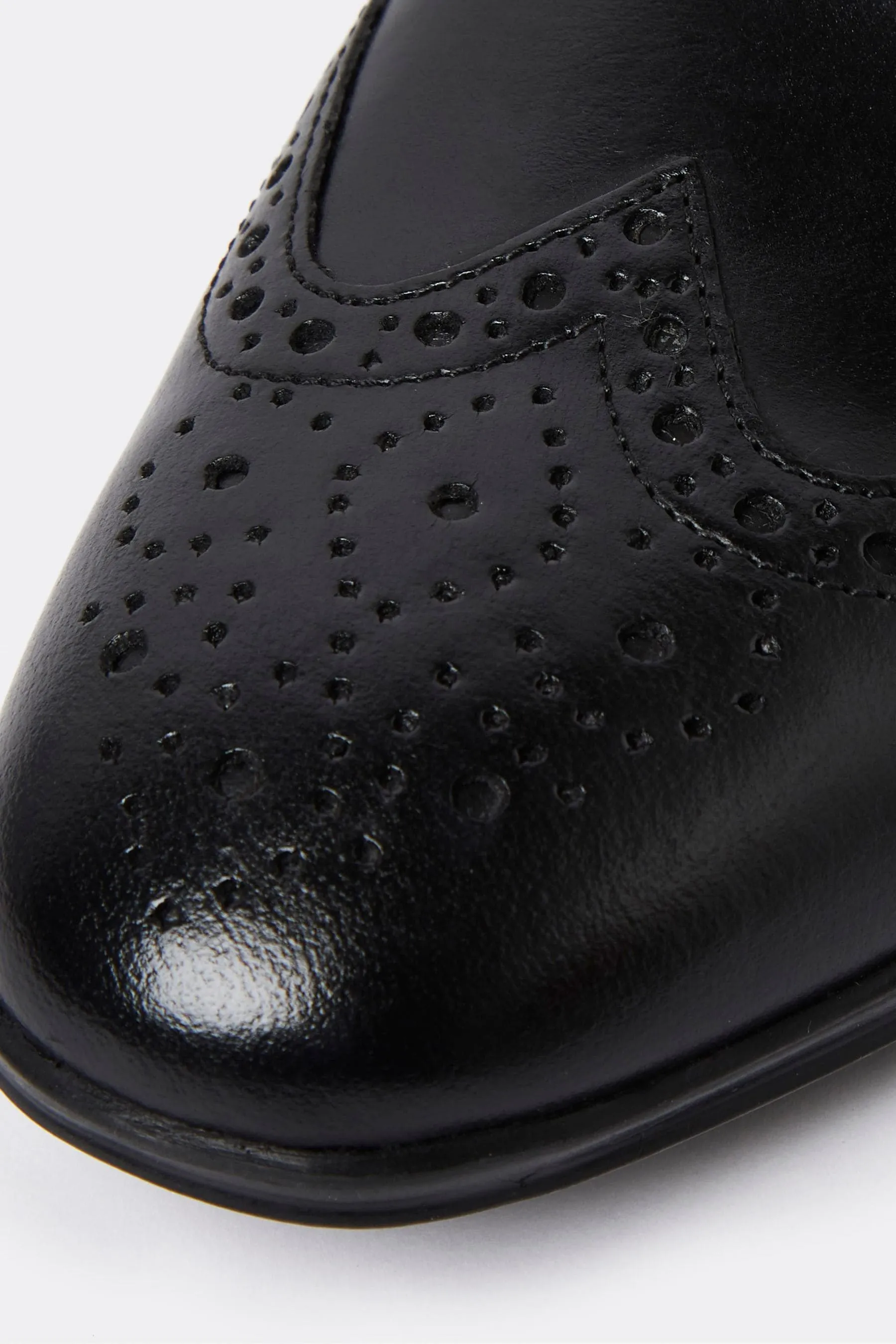 River Island Vestibilità ampia Pizzo Up - Scarpe Derby con stampa brogue