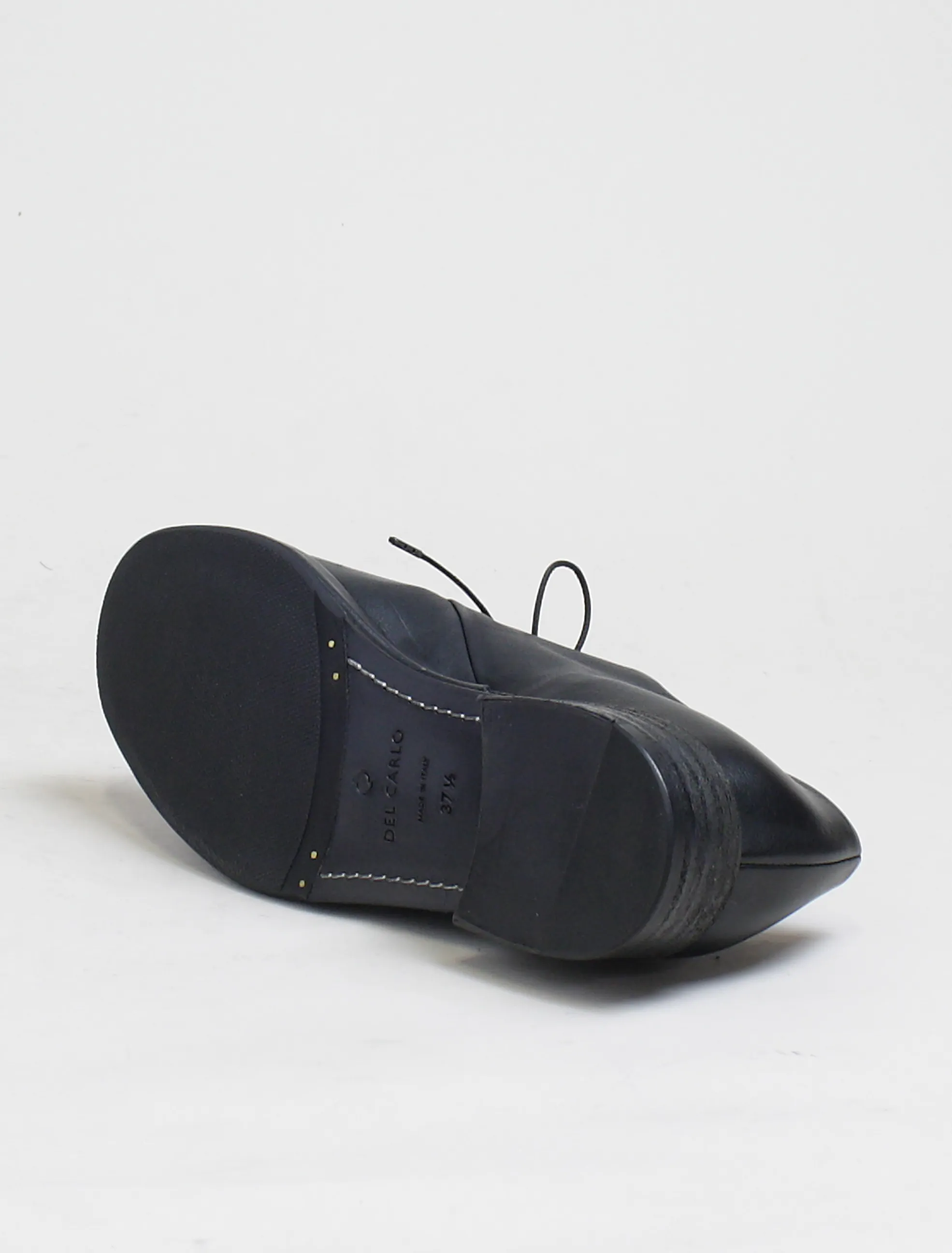 Roberto Del Carlo Old nero lace-up shoe