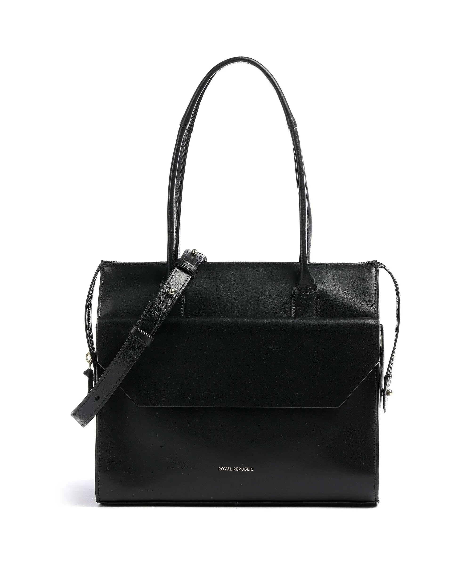  Royal RepubliQ Empress Borsa a mano pelle a grana fine nero  