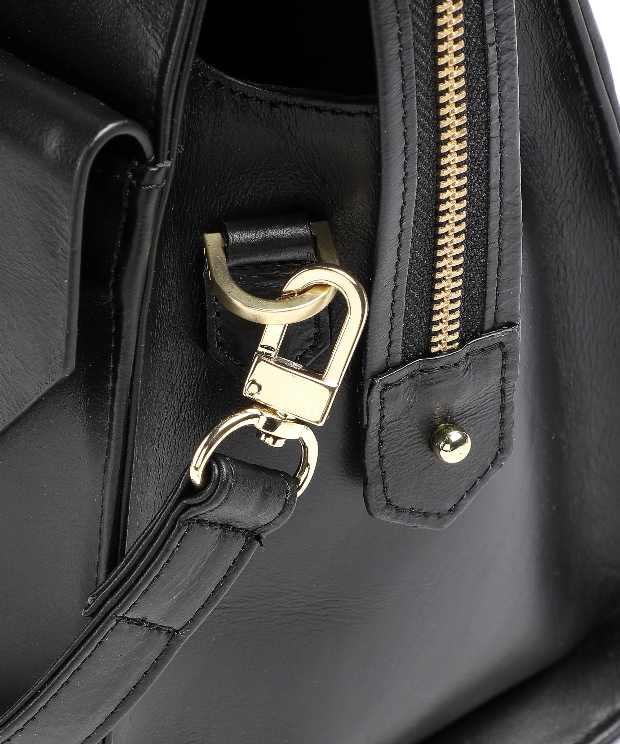  Royal RepubliQ Empress Borsa a mano pelle a grana fine nero  
