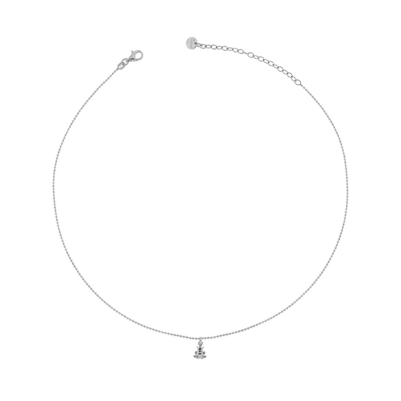 Rue des Mille Girocollo 40 cm Ciondolo Bombato Rana
