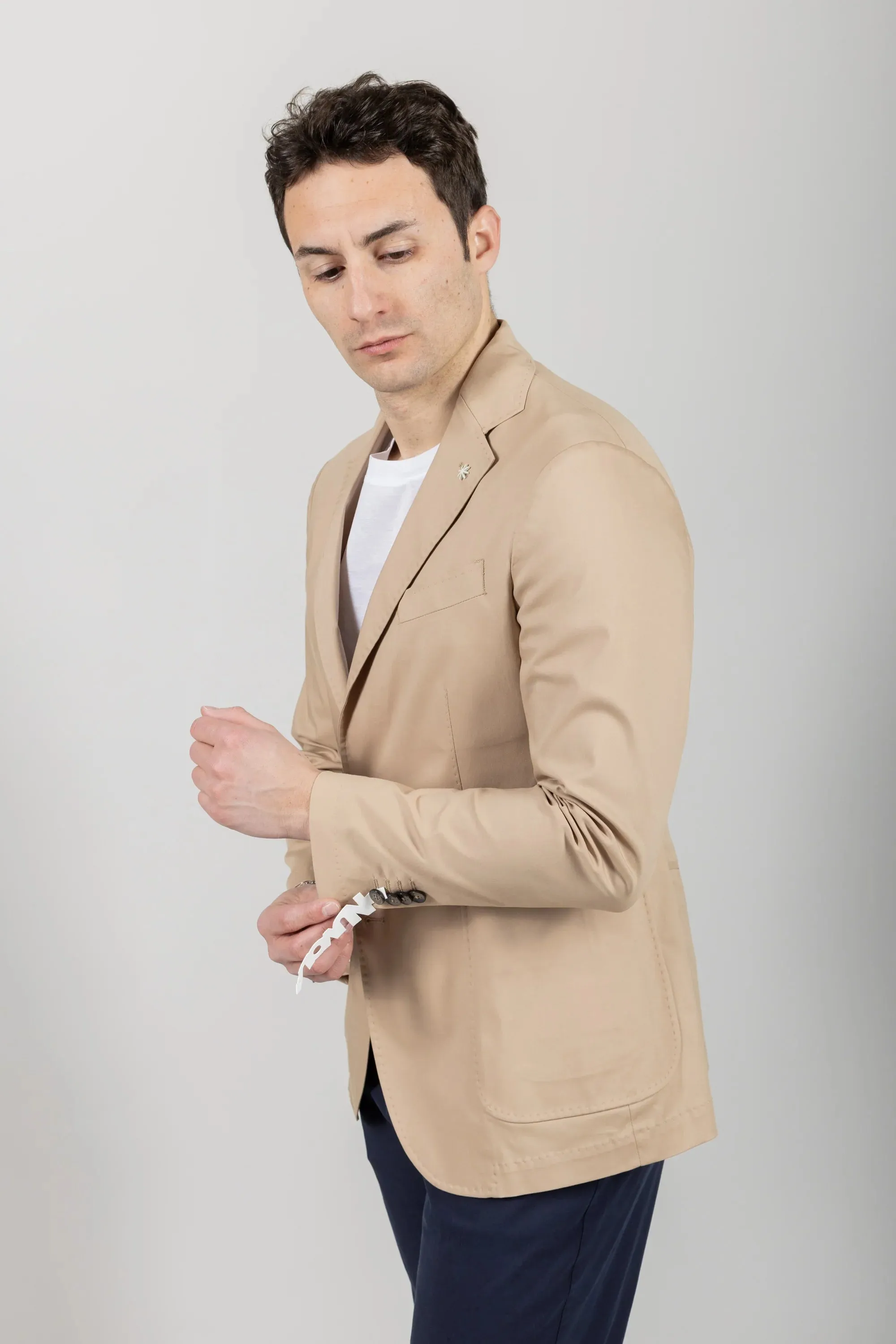 S4-3374 Giacca Nuvola Beige Man  