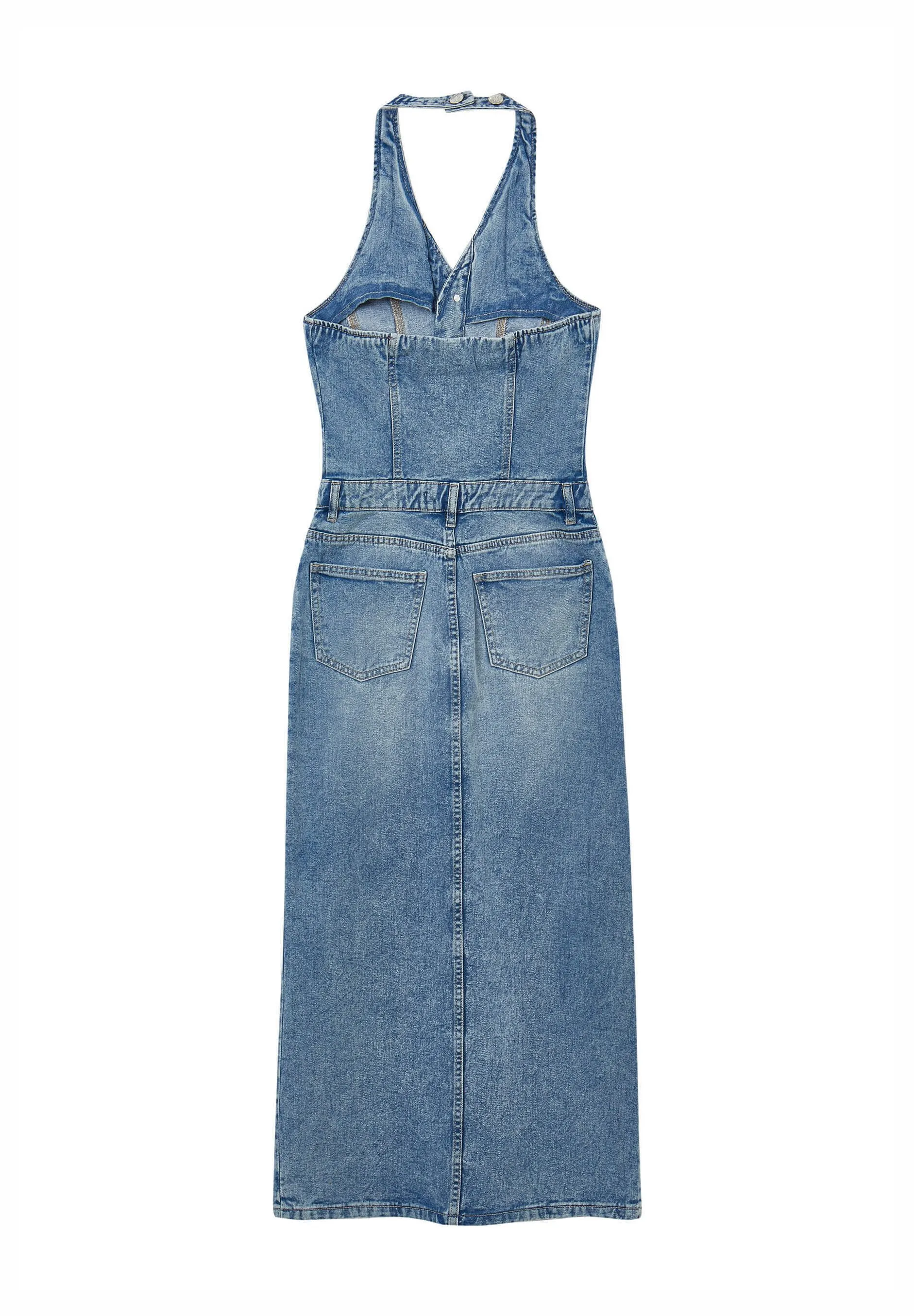 SALOPETTE HALTERNECK - Vestito lungo