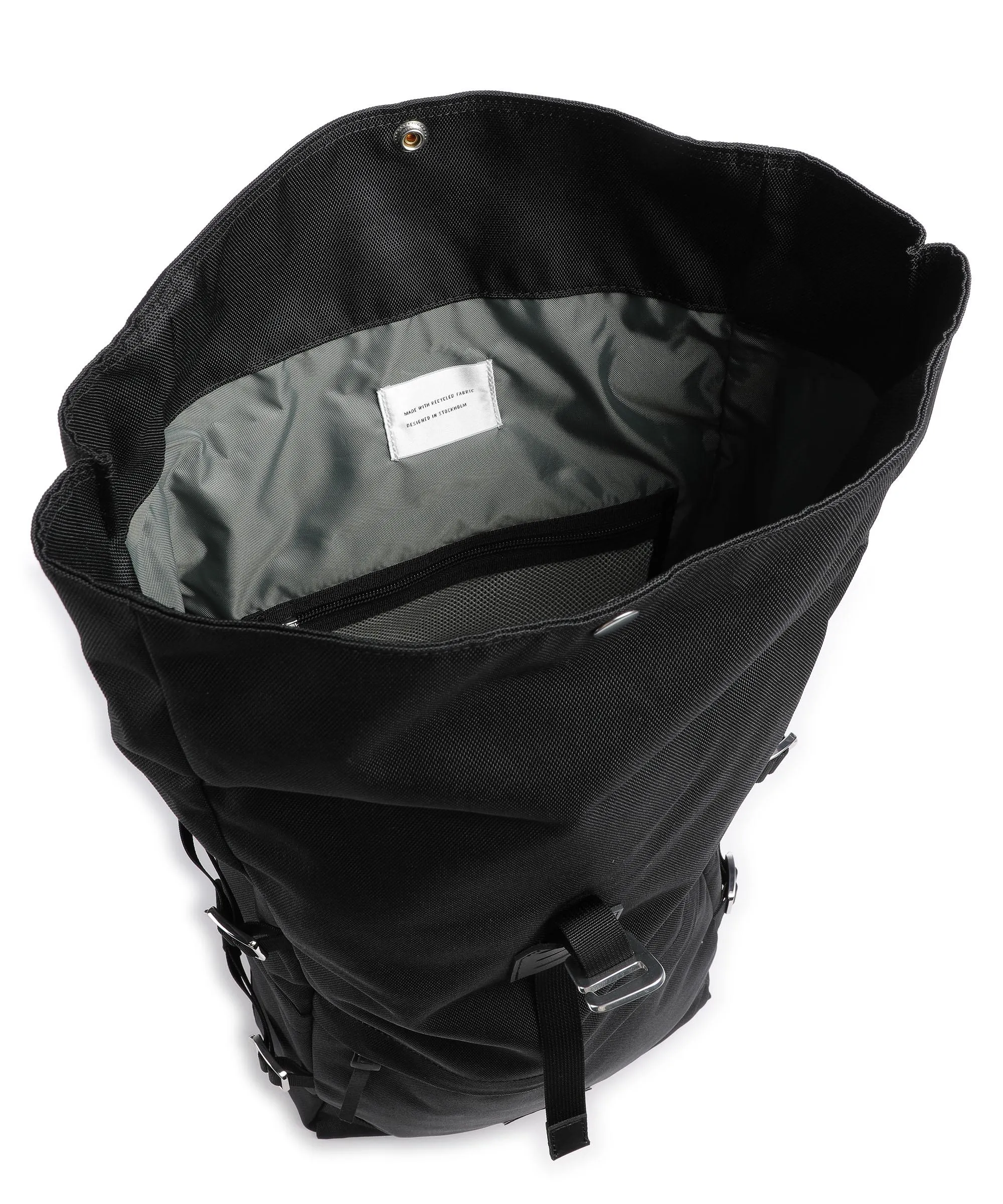  Sandqvist Urban Outdoor Bernt Zaino 13″ polyester ripstop riciclato nero  