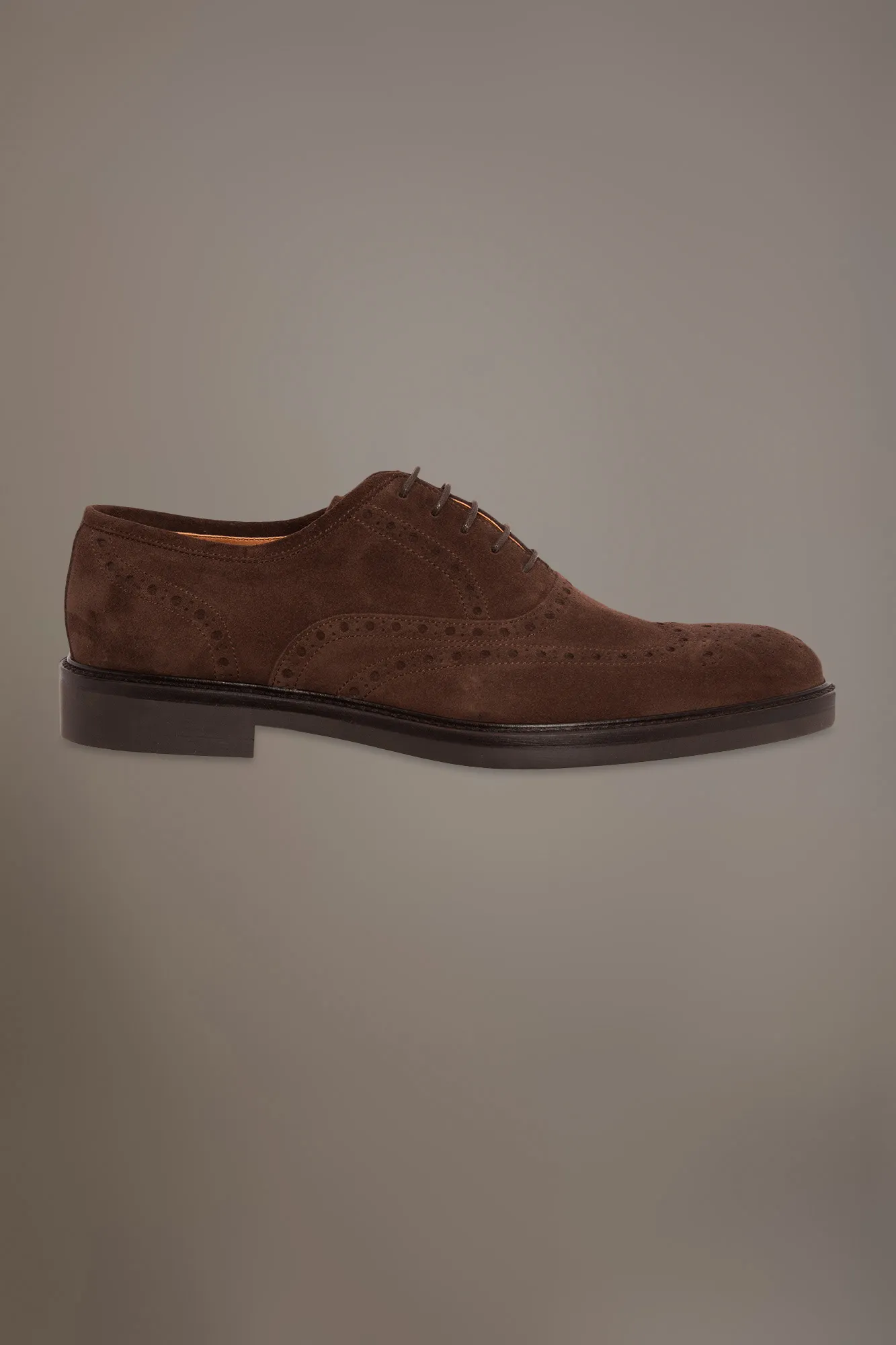 Scarpa in suede Oxford Bruge Uomo 100% pelle